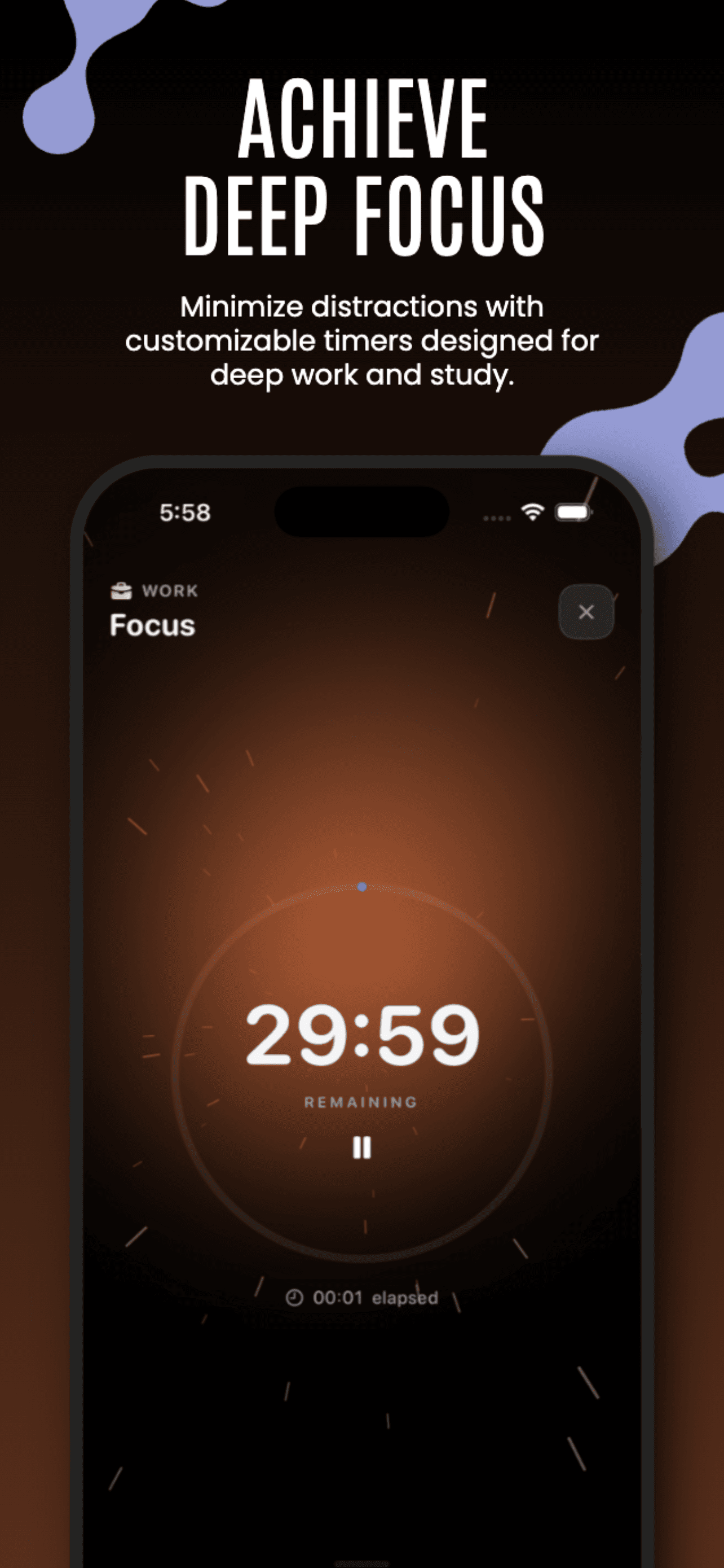 Active Focus Session